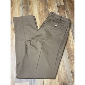 Peter Millar Pants Mens 38x33 Tan‎ Golf Chino Crown Pilot Twill Pima Cotton